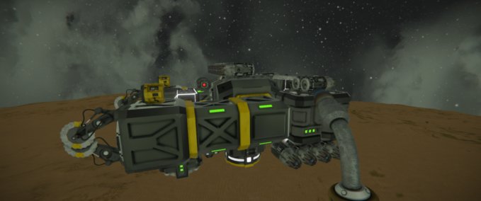 Blueprint Grinder mini (Atmos) Space Engineers mod