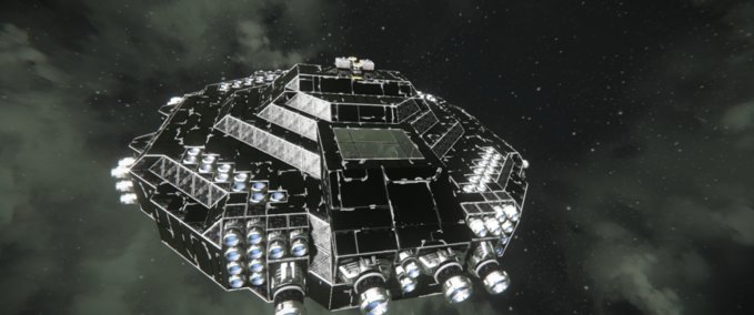 Blueprint UFO (ion) Space Engineers mod