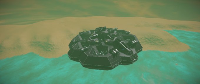 Blueprint UFO (Ion &amp; Atmos) Space Engineers mod