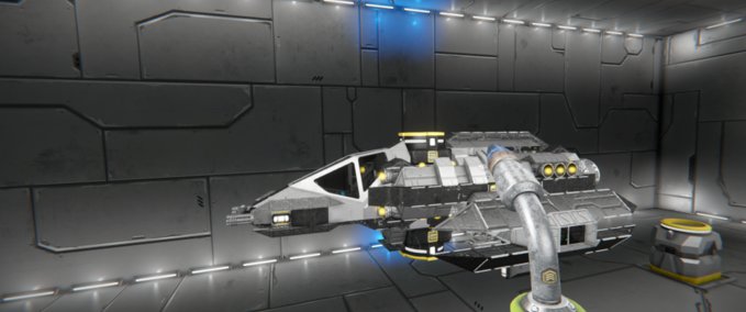 Blueprint Fighter (Hydro) Space Engineers mod