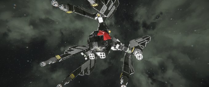 Blueprint First Order TIE-sf Defender Space Engineers mod