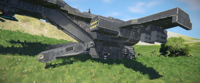Blueprint UNSC D79-TC Infantry Pelican Space Engineers mod