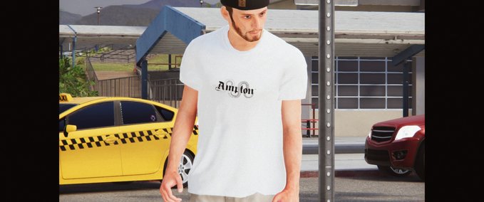 Other Ampton - Rebirth Tee (White) Skater XL mod