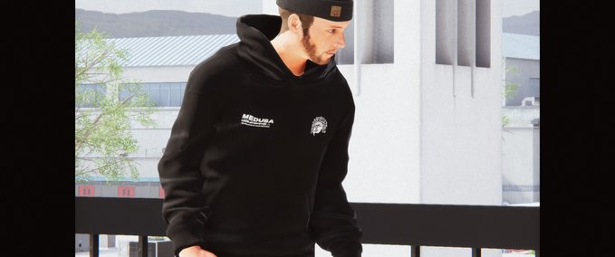 Other Ampton - Medusa Hoodie (Black) Skater XL mod