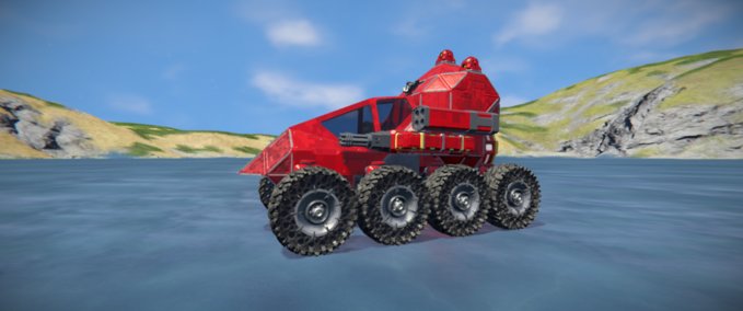 Blueprint Small atack rover Space Engineers mod