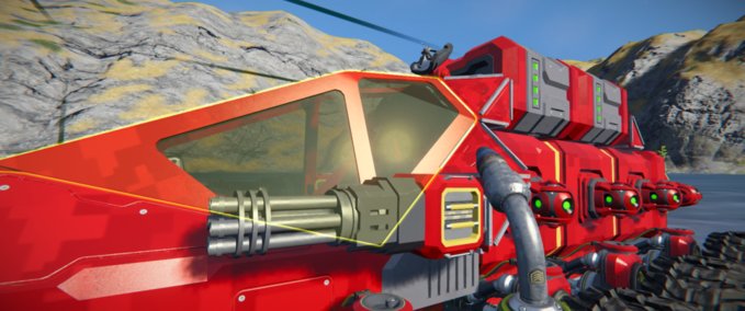 Blueprint Small cargo rover Space Engineers mod