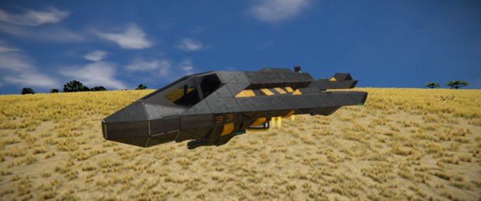 Blueprint STK-X33-Fighter Space Engineers mod