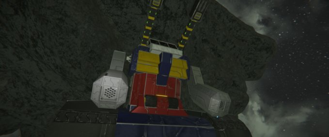 Blueprint Gun tank(gundam) Space Engineers mod