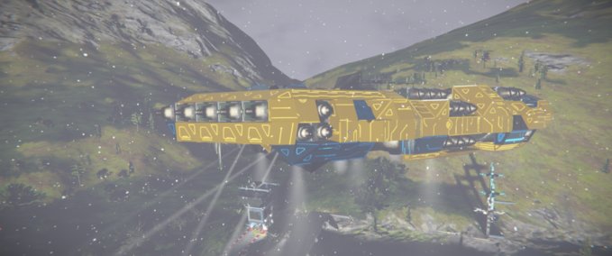 Blueprint ATMOSHUT MK ¦ Space Engineers mod