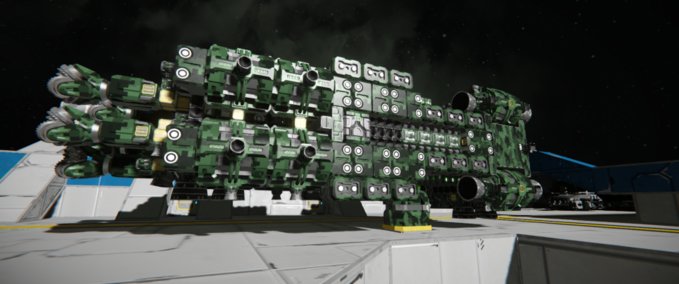 Blueprint Small HYDRO Freighter -UFS- Space Engineers mod
