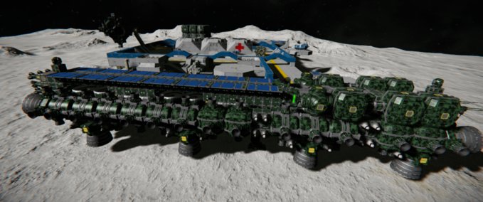 Blueprint BASE CARRIER Space Engineers mod