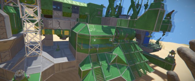 Blueprint RVDR Outpost 871582866339425103 Space Engineers mod