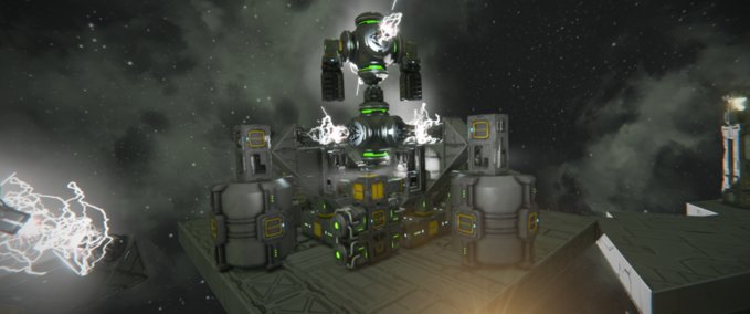Blueprint I.P.I Reactor Modual Mk3 Space Engineers mod