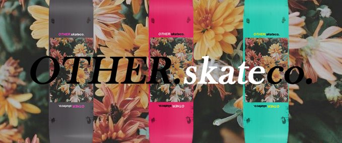 Fakeskate Brand "Retro Flowers" Pack by OTHER.skateco. Skater XL mod