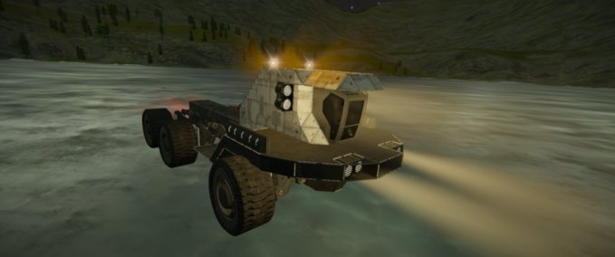 Blueprint Overland Train Space Engineers mod