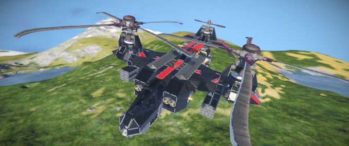Blueprint RWI VH-121 Vulture Space Engineers mod