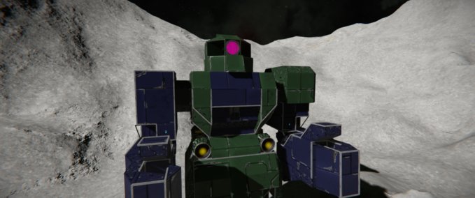 Blueprint Zaku 1 Space Engineers mod