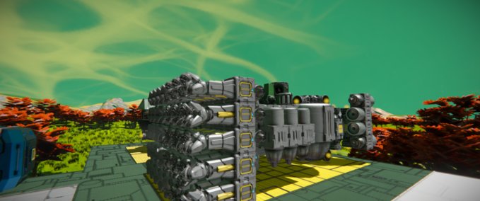 Blueprint Large Grid Space and Atmospheric Minor Space Engineers mod