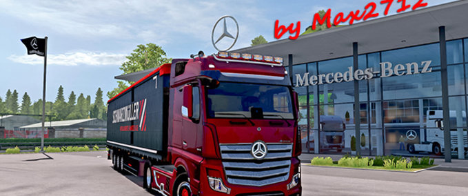 Trucks MERCEDES ACTROS MP4/MP5 OM470 SOUND MOD VON MAX2712 Eurotruck Simulator mod