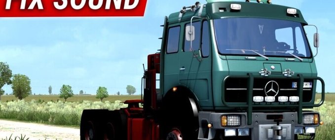 Trucks MERCEDES 1632 NG – EDIT BY EKUALIZER SOUND FIX 1.39 Eurotruck Simulator mod