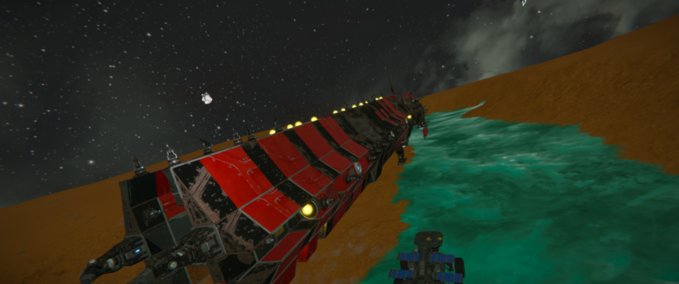 Blueprint RoM Ymir Heavy Frigate Space Engineers mod