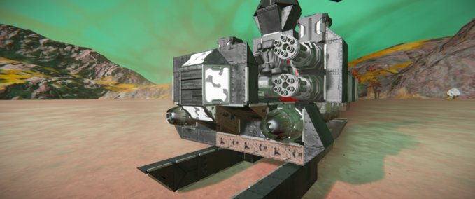 Blueprint Goffs Deffkopta 40k orks Space Engineers mod
