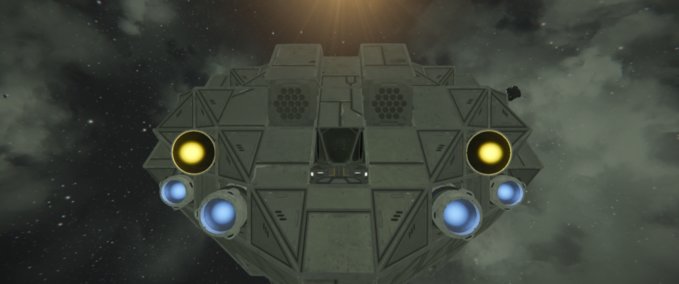 Blueprint Federal Assault Ship Space Engineers mod