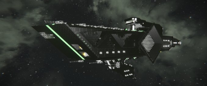 Blueprint SDA Dreadnought - The Infinity Space Engineers mod