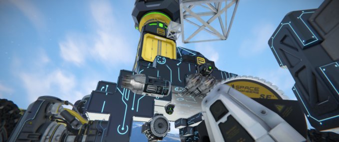 Blueprint Small Grid 5025 Space Engineers mod