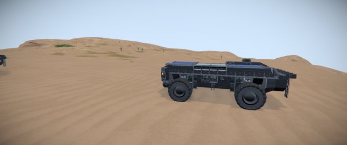 Blueprint Heavy Rover - ST-104 Space Engineers mod