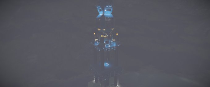 Blueprint Blamful Tower Mk1 Space Engineers mod