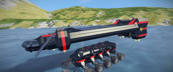 Blueprint Goliath Carrier Space Engineers mod