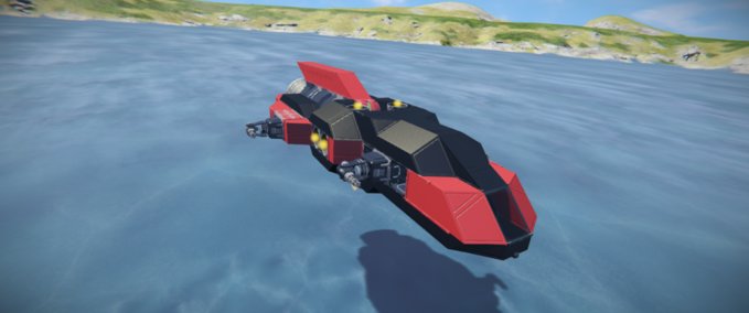 Blueprint Zealot Pursuit Frigate Space Engineers mod
