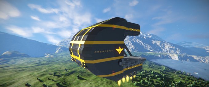 Blueprint OII Crescent Space Engineers mod