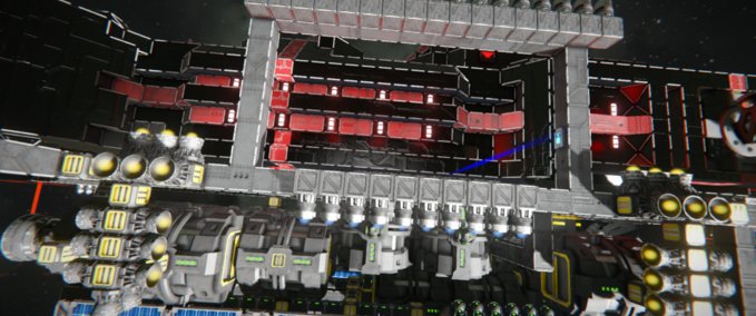 Blueprint Heavy escort wfuel extension package Space Engineers mod