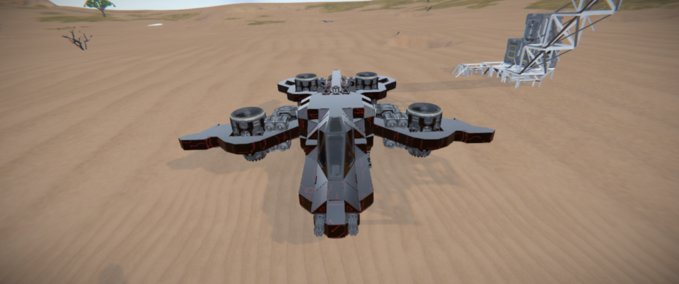 Blueprint Hornet MK1 Space Engineers mod