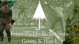 Felas Paddy Jackets & Sweatpants / Green & Black Mod Thumbnail