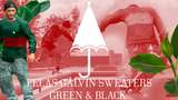 Felas Gandin Sweaters / Green & Black Mod Thumbnail