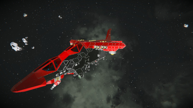 Space Engineers: Conqueror class gunship v 1.0 Blueprint, Ship, Small ...