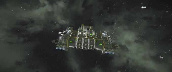 Space Engineers: Dule ******* wealder grinder ion ship v 1.0 Blueprint ...