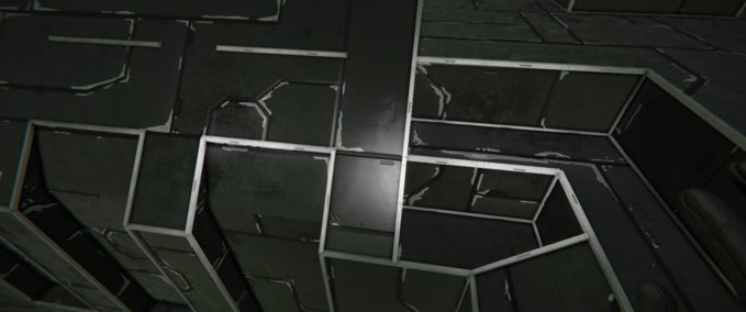 Blueprint Grande grille 5975 Space Engineers mod