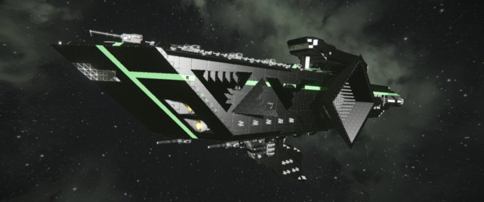 Blueprint SDA Dreadnought - The Infinity Space Engineers mod