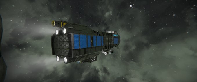 Blueprint Heavy Ore Frigate V2 Space Engineers mod