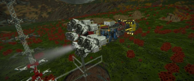 Blueprint Small Grid Atmosphere Space Minor Space Engineers mod