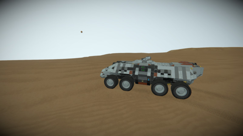 Space engineers rover