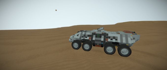 Blueprint MARS Rover Space Engineers mod