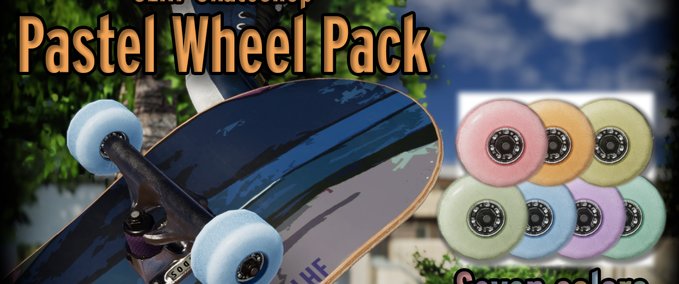 Gear GLHF Skateshop - Pastel Wheel Pack Skater XL mod