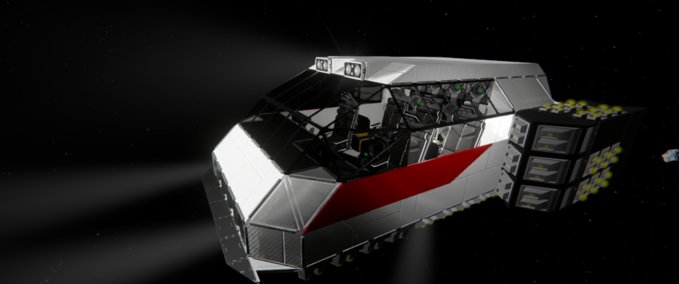 Blueprint Stratosphere Super Van Space Engineers mod