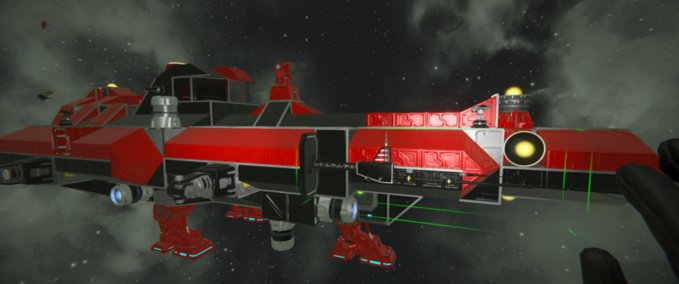 Blueprint Will's ship Space Engineers mod