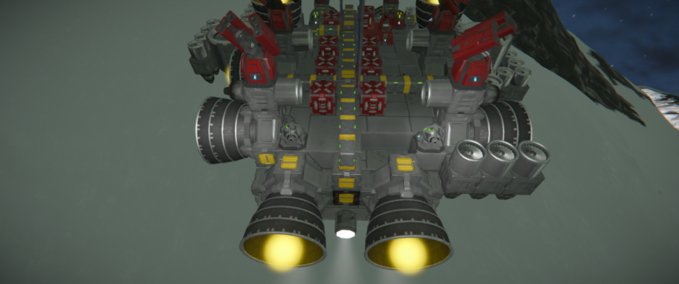 Blueprint First freighter Space Engineers mod